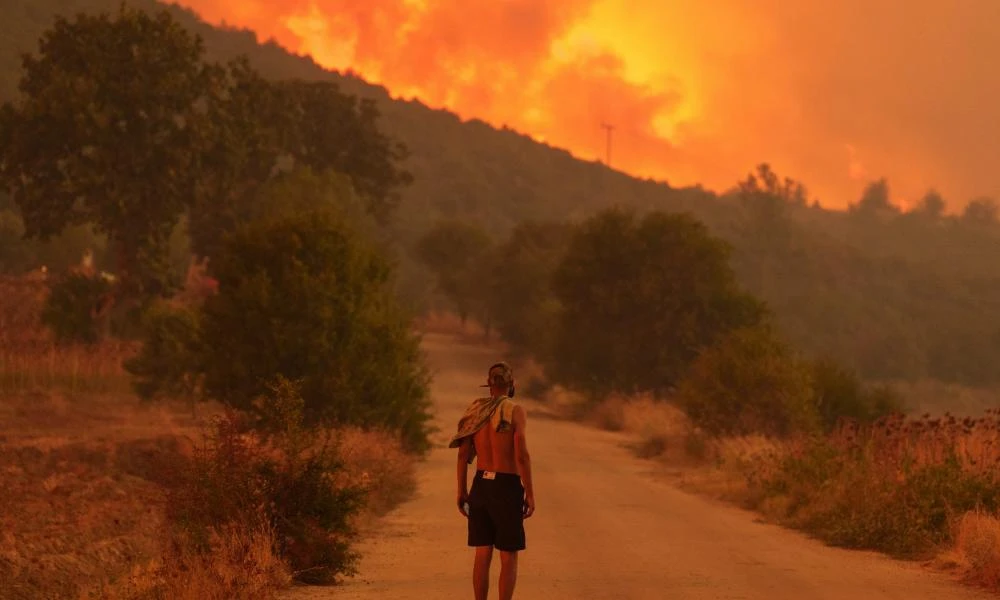 Φλόγες άνω των 25 μέτρων και θερμοκρασία 700 βαθμών Κελσίου οι συνθήκες που βρέθηκε η σορός μετανάστη στον Έβρο